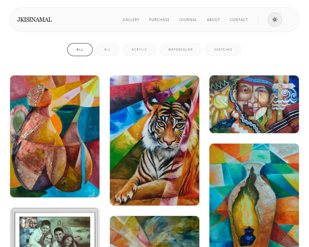 JKISINAMAL: Fine Art Gallery & Portfolio